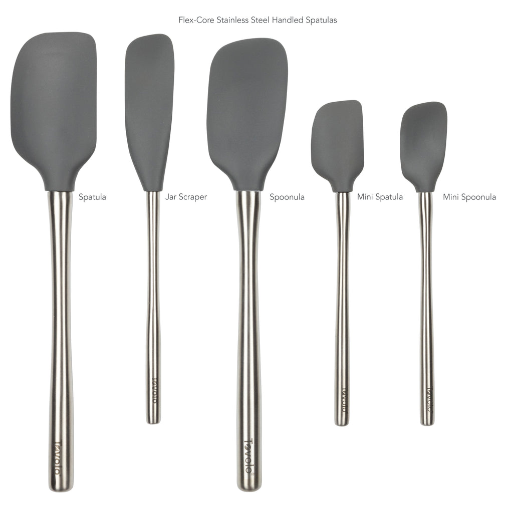 Flex-Core All-Silicone Spatula Set of 5