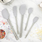 Flex-Core All-Silicone Spatula Set of 5