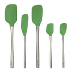 Flex-Core All-Silicone Spatula Set of 5