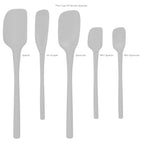 Flex-Core All-Silicone Spatula Set of 5