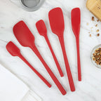 Flex-Core All-Silicone Spatula Set of 5
