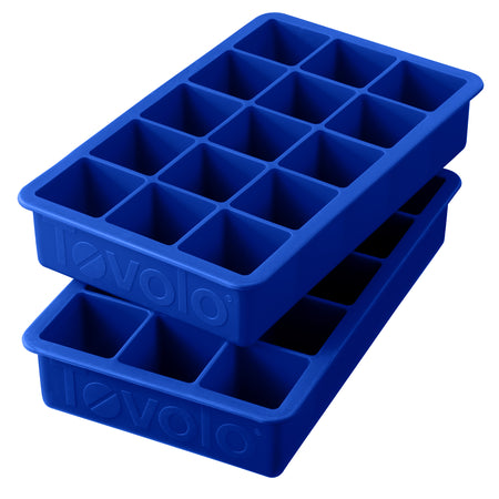 Tovolo Perfect Cube Silicone Ice Molds - Set of 2