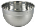 The tovolo Stainless Steel Mixing Bowl 7.5 QT is large and durable, featuring a brushed finish, easy-pour rim, and clearly marked 7.5-quart capacity on the side.