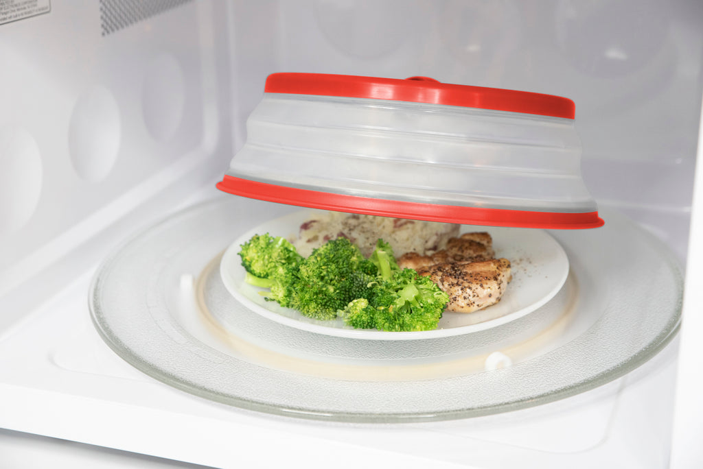 Collapsible Microwave Food Cover