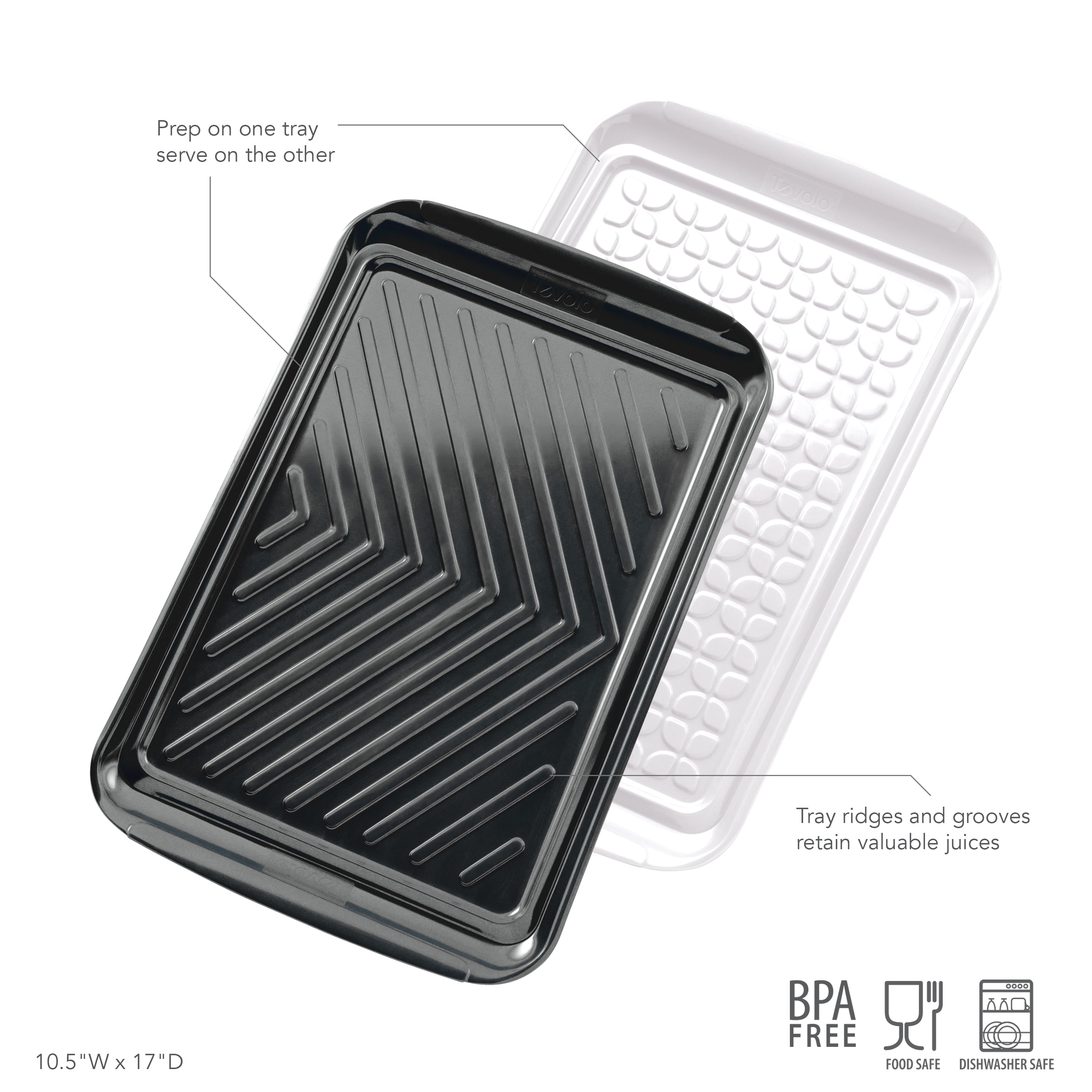 Prep and Serve BBQ Tray