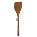 The Beechwood Utensils pancake turner features a flat, wide head and long handle, perfect for non-stick cookware. A small gray label around the neck highlights its smooth finish and visible wood grain.