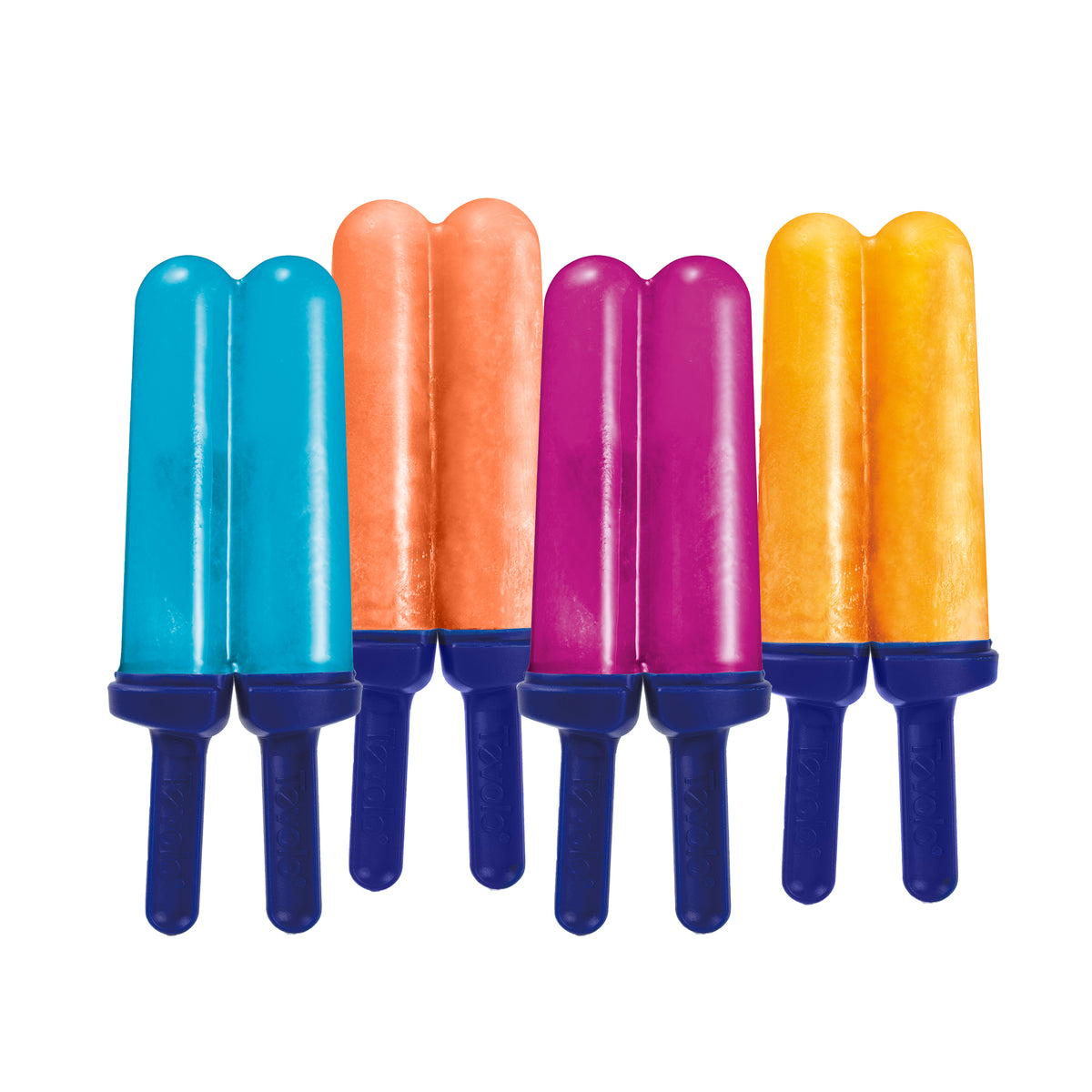 6 Moules à Glaces Silicone Popsicle Iwobi – Bâtonnets Rafraîchissants Maison – Facile Démoulage Pour Enfants & Adultes