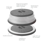Collapsible Microwave Food Cover