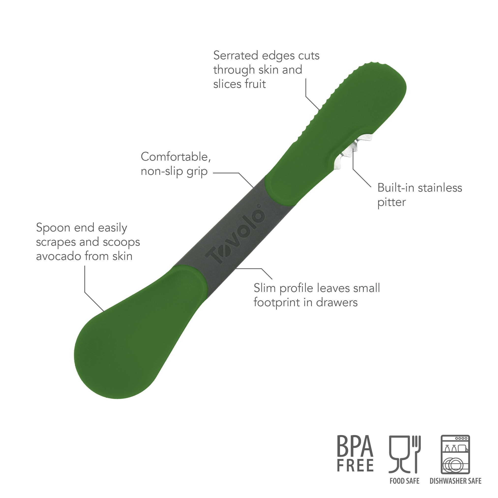 3-in-1 Avocado Tool