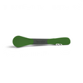 The 3-in-1 Avocado Tool features a green and gray design, textured handle, rounded spoon end, and a small metal blade. "Tovolo" is printed at the center.