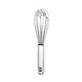 The Beat Whisk is a stainless steel kitchen utensil featuring a cylindrical handle engraved with "BEAT" at its base. Photographed on a white background, this durable whisk is dishwasher-safe for effortless cleaning.