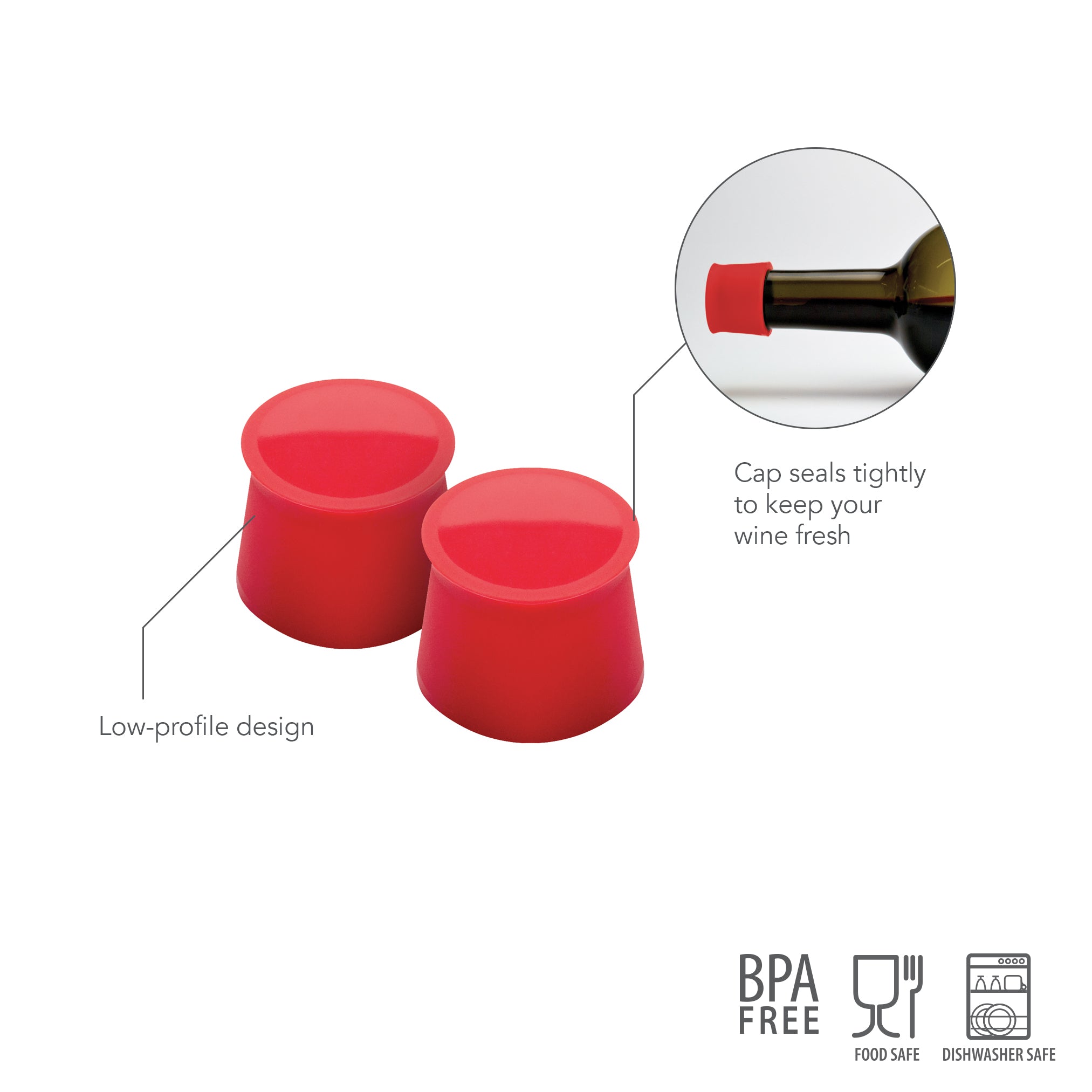 Silicone Wine Caps