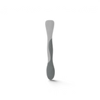 Tovolo Mini Scoop and Spread kitchen tool in grey, featuring a dual-ended design for scraping, stirring, and spreading.