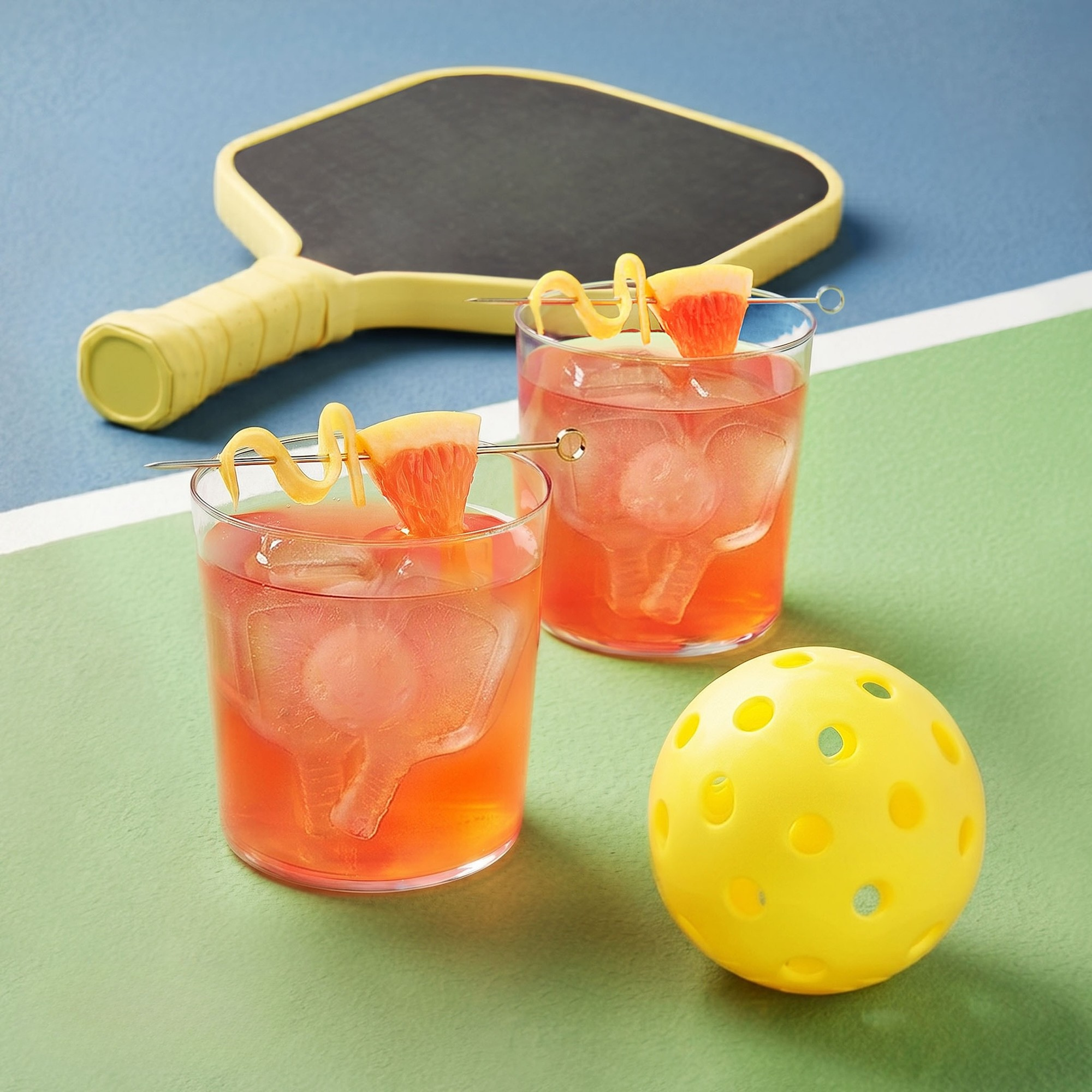 Pickleball Ice Molds - Set of 2