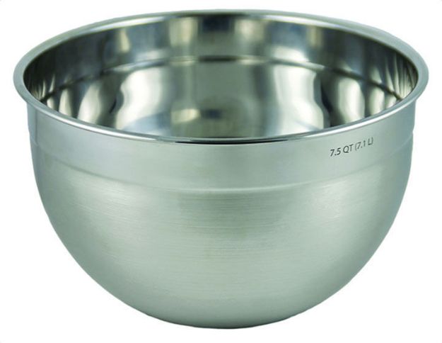 Picture of Stainless Steel Mixing Bowl - 7.5 Quart