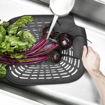 Picture of Prep N Rinse Flat Colander Charcoal
