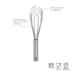 Picture of 10" Stainless Steel Sauce Whisk