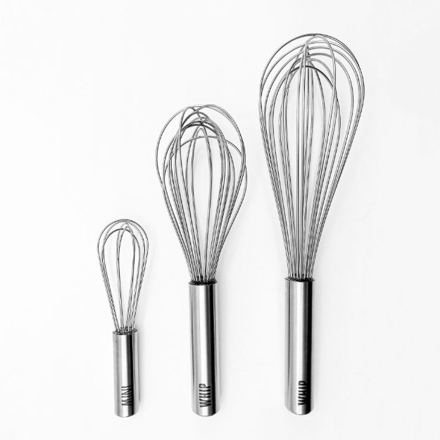 Picture of Stainless Steel Whip Whisks - Set of 3