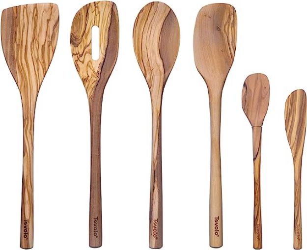 Picture of Olivewood Utensil Set - Set of 6