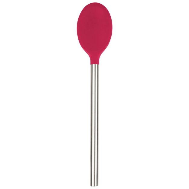 Picture of Stainless Steel Handled Mixing Spoon - Viva Magenta