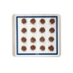 Picture of TrueBake Cookie Baking Mat 13.5 x 14.5 Deep Indigo