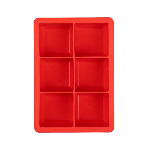 Picture of King Cube Ice Tray - Candy Apple