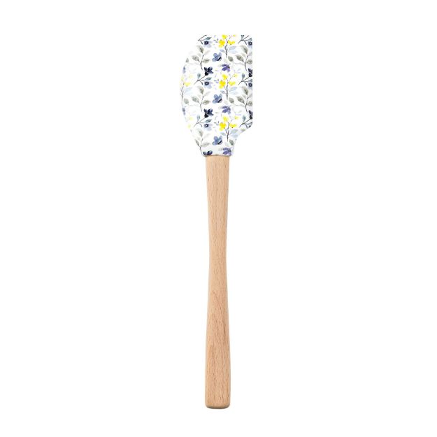 Picture of Spatulart® Wild Flowers Wood Handled Spatula