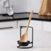 Picture of Finley Spoon Rest with Ceramic Dish - Black